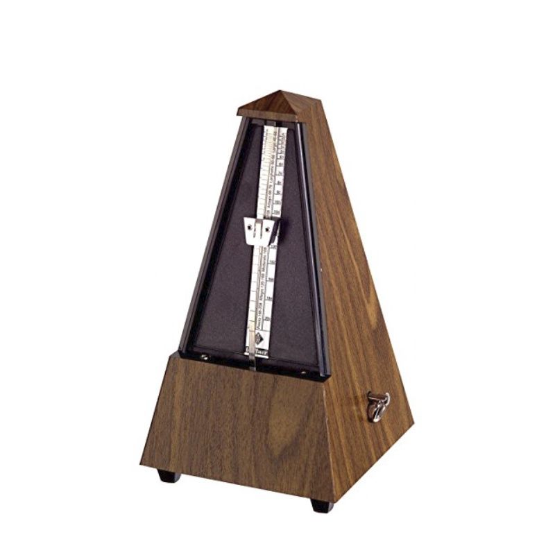 Wittner Plastic Casing Pyramid Metronome Without Bell Walnut