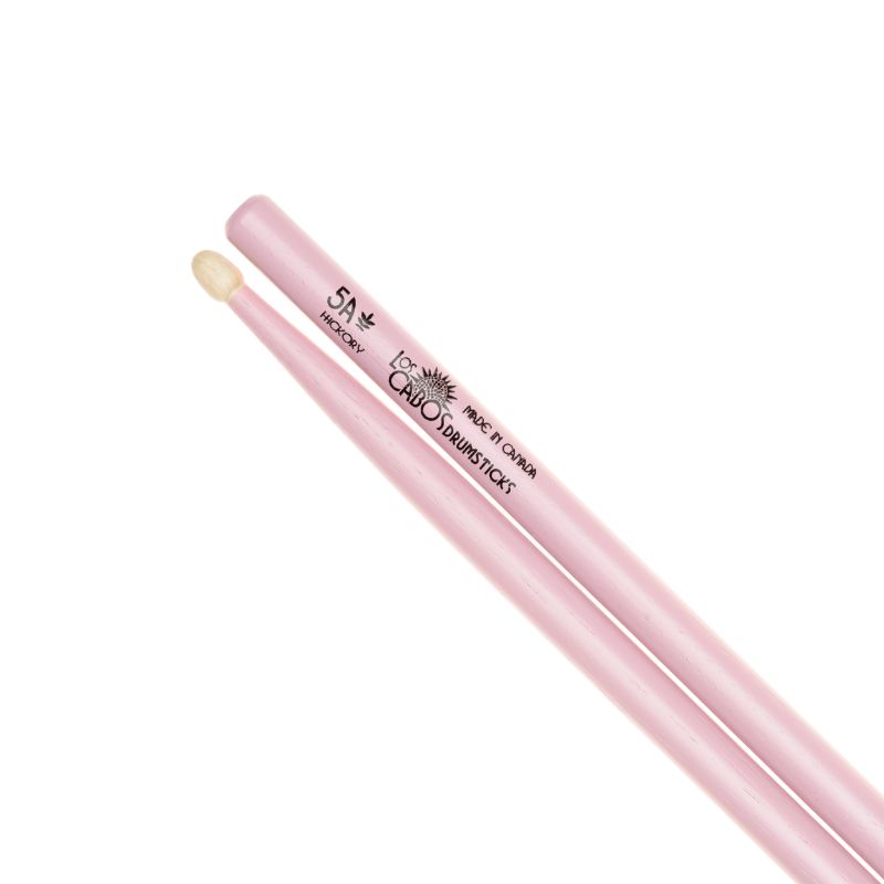 Los Cabos LCD5APINK 5A Hickory Pink Drumsticks