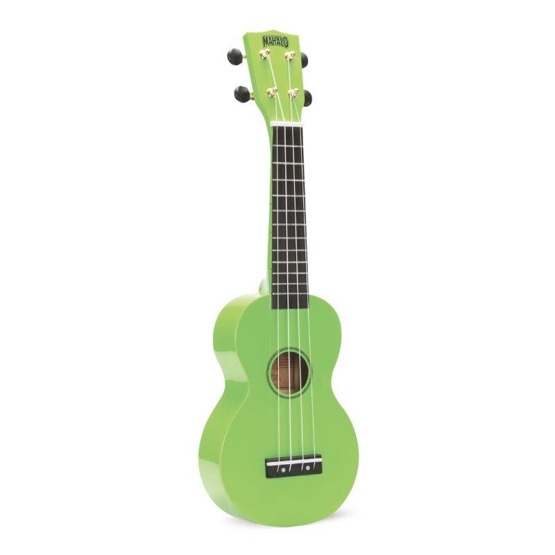 Mahalo MR1 Rainbow Soprano Ukulele w Bag - Green