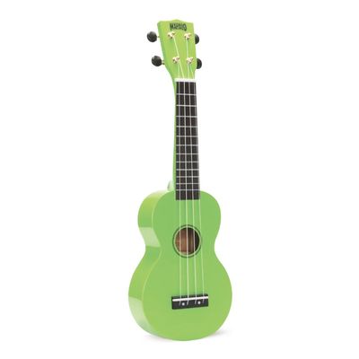 Mahalo MR1 Rainbow Soprano Ukulele w Bag - Green