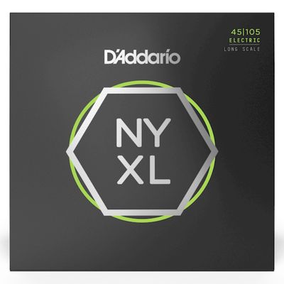 D&#39;Addario NYXL45105 Long Scale Bass Guitar Strings 45-105