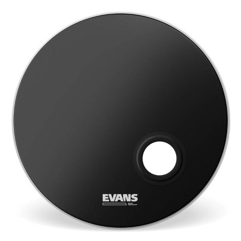Evans BD18REMAD 18&quot; EMAD Resonant Black Bass Drumhead