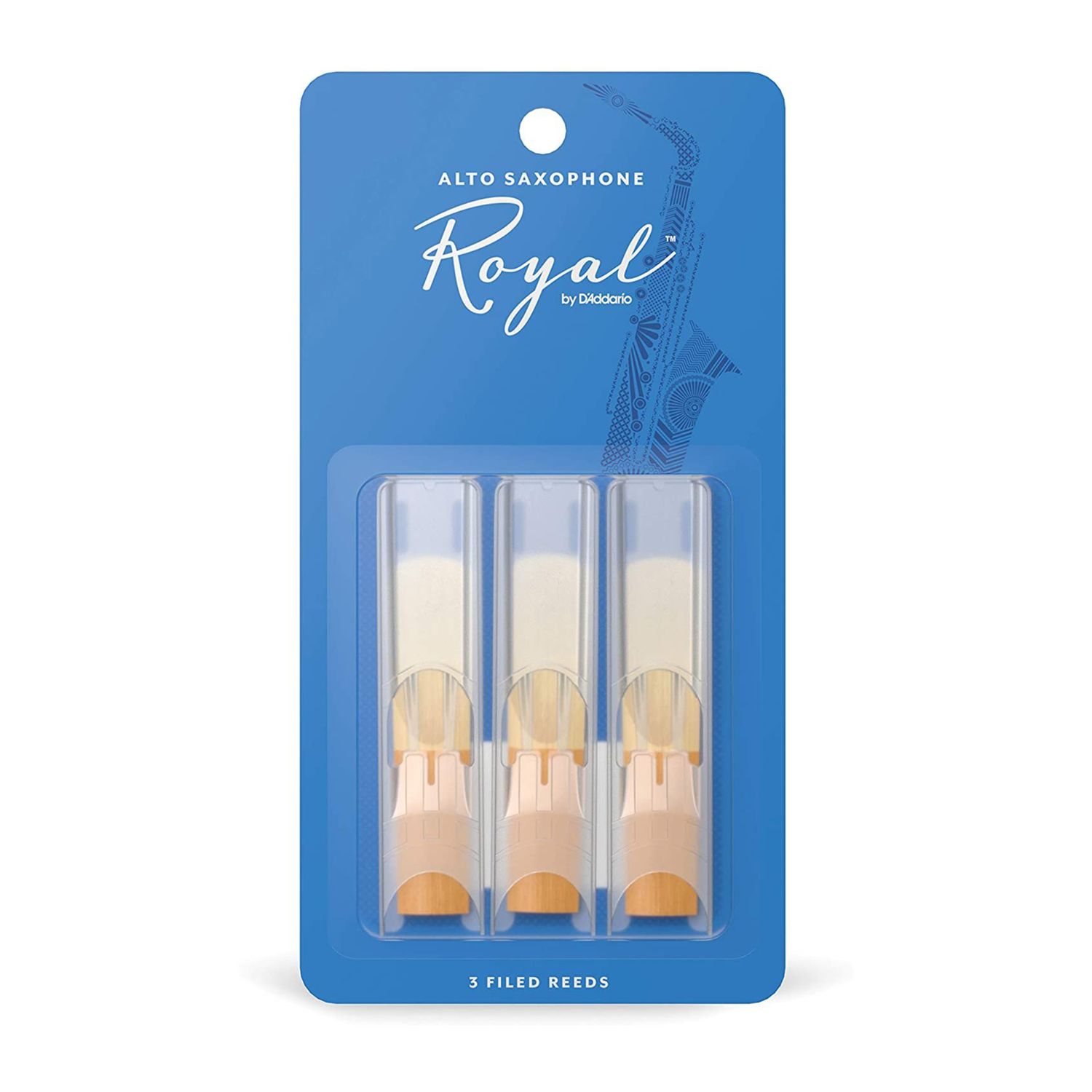 Royal RJB0320 Alto Sax Reeds 2.0 (3 Pack)