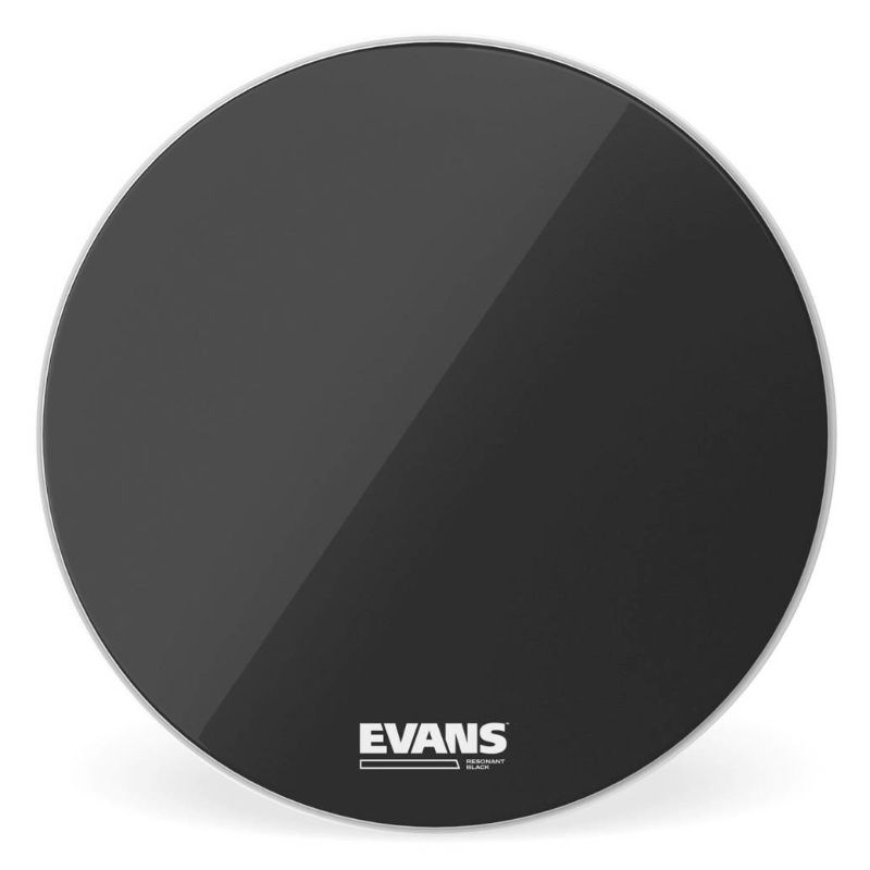 Evans BD22RBG 22&quot; Resonant Black Bass Drumhead