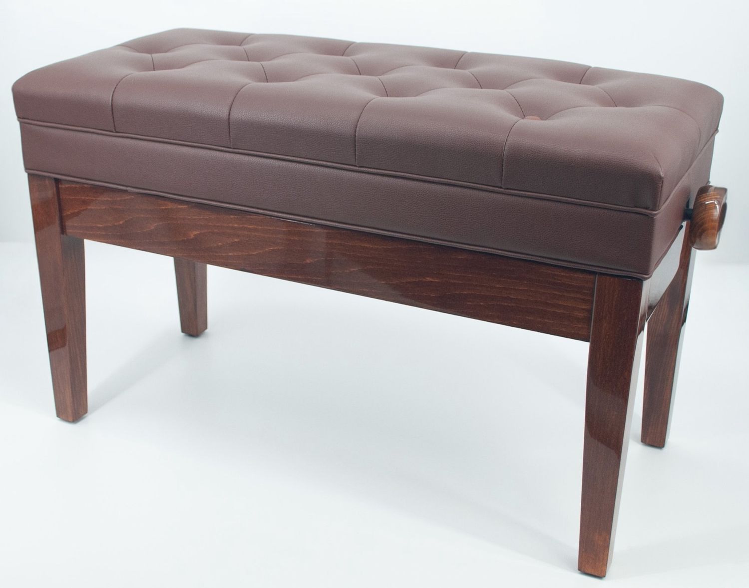 Profile PPB305CBR Adjustable Piano Bench w/Compartment - Brown