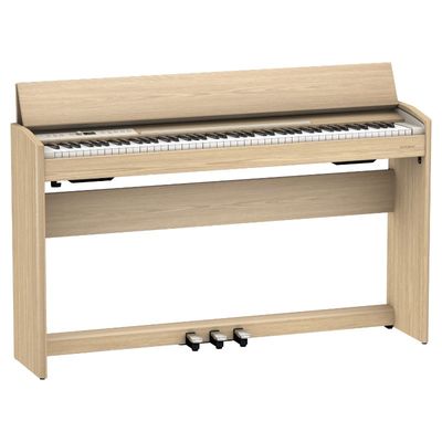 Roland F701-LA Digital Piano with Stand and Bench - Light Oak