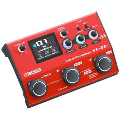 Boss VE-22 Vocal Effects and Looper Pedal