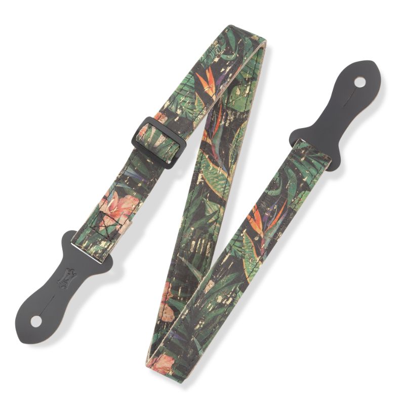 Levy&#39;s MX23ALL-005 1&quot; Ukulele / Mandolin Strap - Rainforest