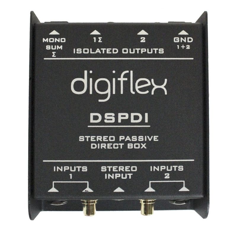 Digiflex DSPDI Passive Stereo DI Box