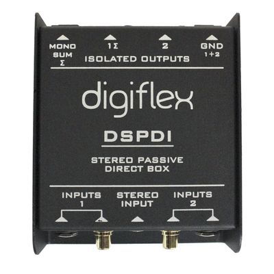 Digiflex DSPDI Passive Stereo DI Box