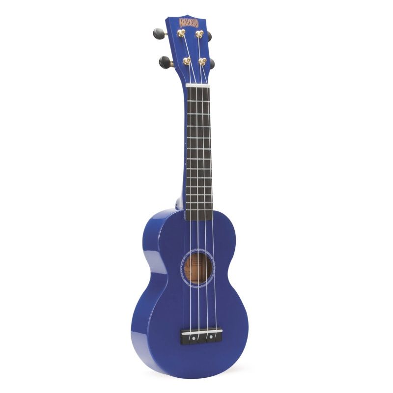 Mahalo MR1 Rainbow Soprano Ukulele w Bag - Blue