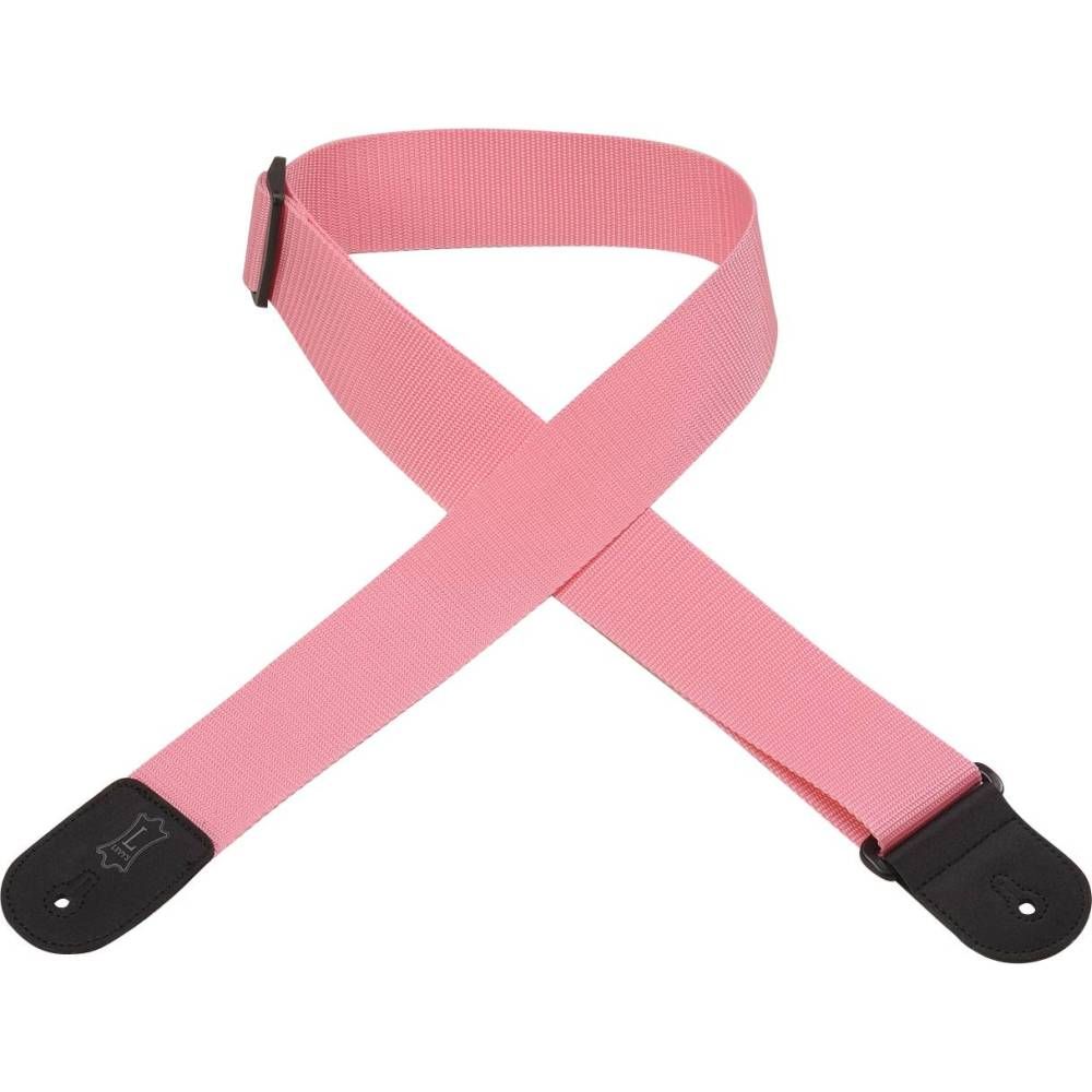 Levy&#39;s M8POLY-PINK 2&quot; Poly Strap w/Polyester Ends - PINK