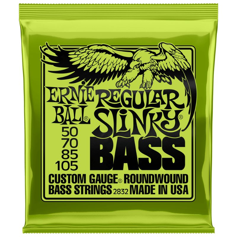 Ernie Ball 2832EB Regular Slinky 4-String Nickel Wound Bass 50-105