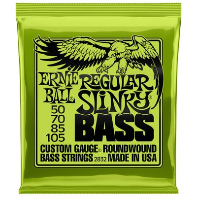 Ernie Ball 2832EB Regular Slinky 4-String Nickel Wound Bass 50-105