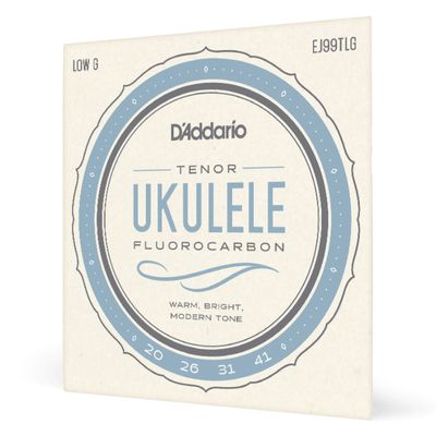 D&#39;Addario EJ99TLG Fluorocarbon Tenor Low G Ukulele Strings