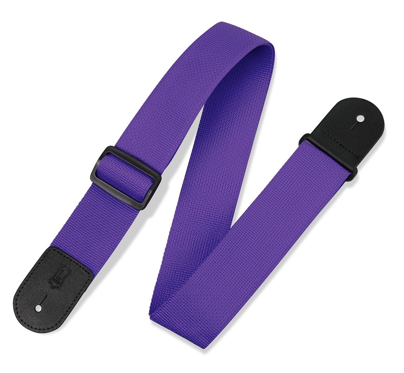 Levy&#39;s M8POLY-PRP 2&quot; Poly Strap w/Polyester Ends - PURPLE