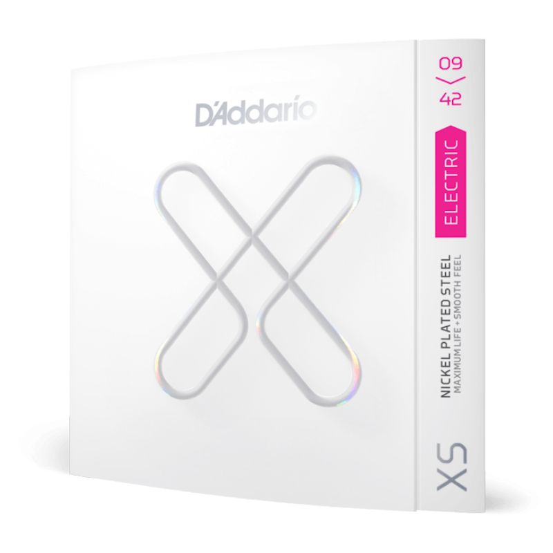 D&#39;Addario XS Nickel Coated Electric Strings - Super Light 09-42