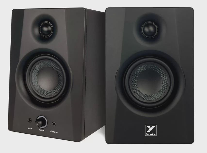 Yorkville YSM3BT 50W 3.5 Multimedia Studio Reference Monitors with Bluetooth