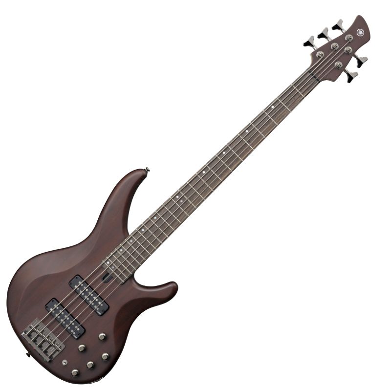 Yamaha TRBX505 5-String Bass Guitar - Translucent Brown