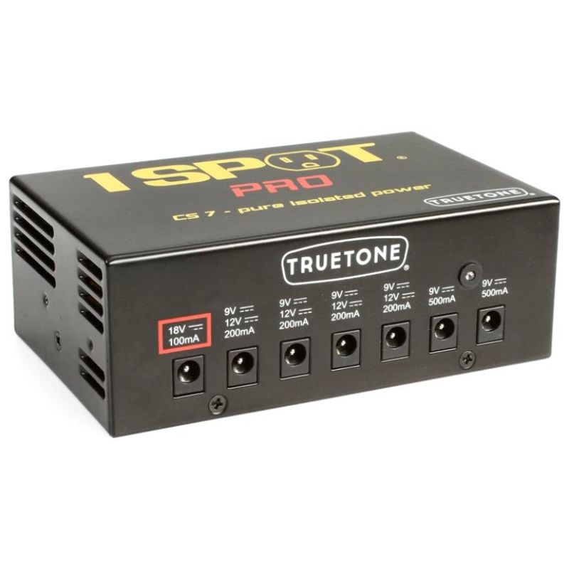 Truetone 1 SPOT PRO CS7 7-output Isolated Guitar Pedal Power Supply