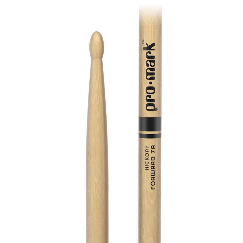 Promark 7A Hickory Drum Sticks with Wood Tips