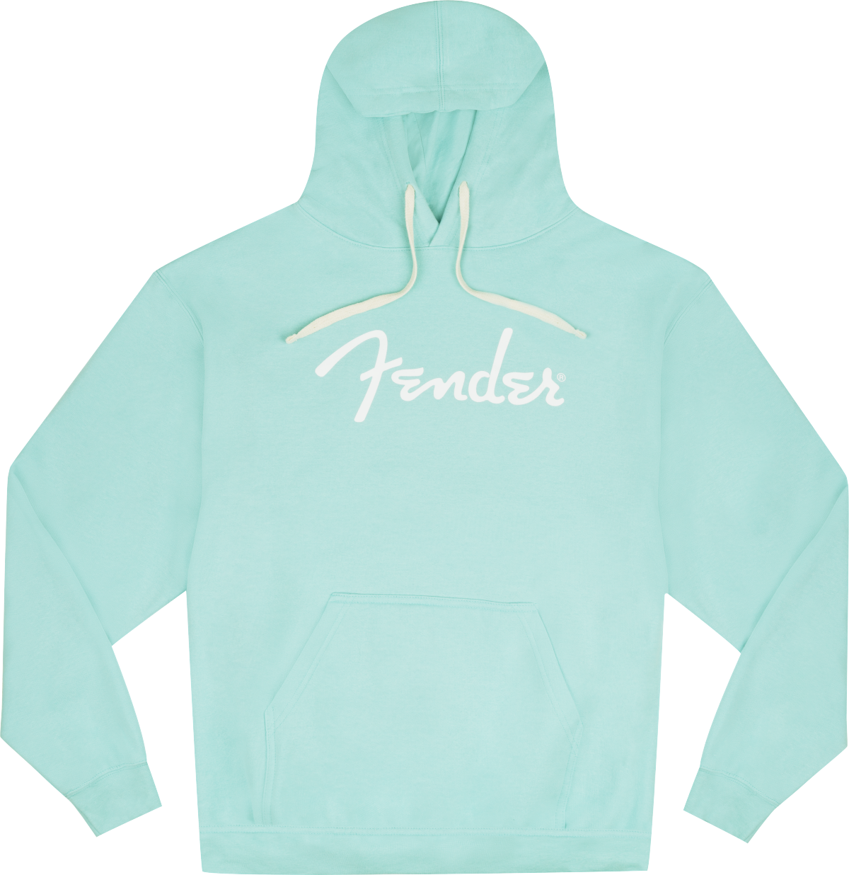Fender Spaghetti Logo Hoodie Daphne Blue - S