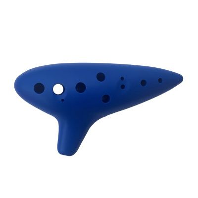 Zev ZEV-OCA-BLUE Plastic Ocarina - Blue