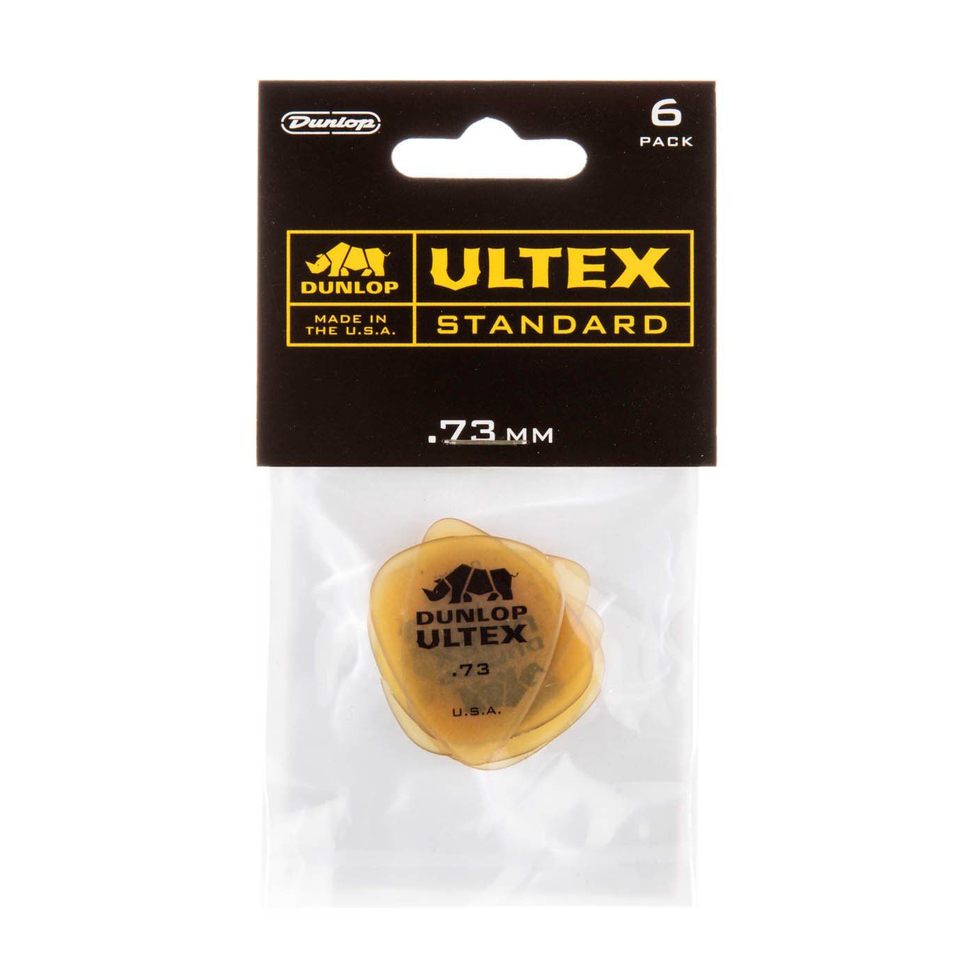 Dunlop Ultex Standard Guitar Picks .73mm 6-pack