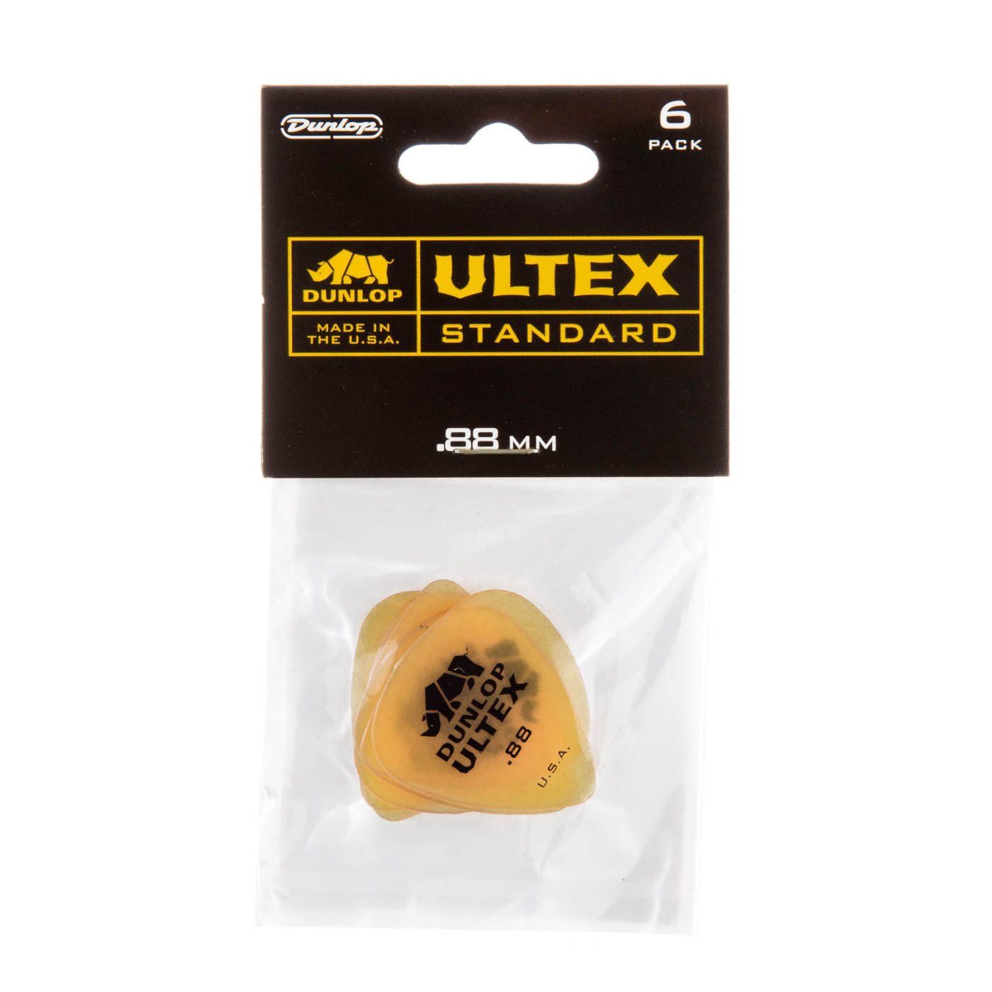 Dunlop Ultex Standard Guitar Picks .88mm 6-pack