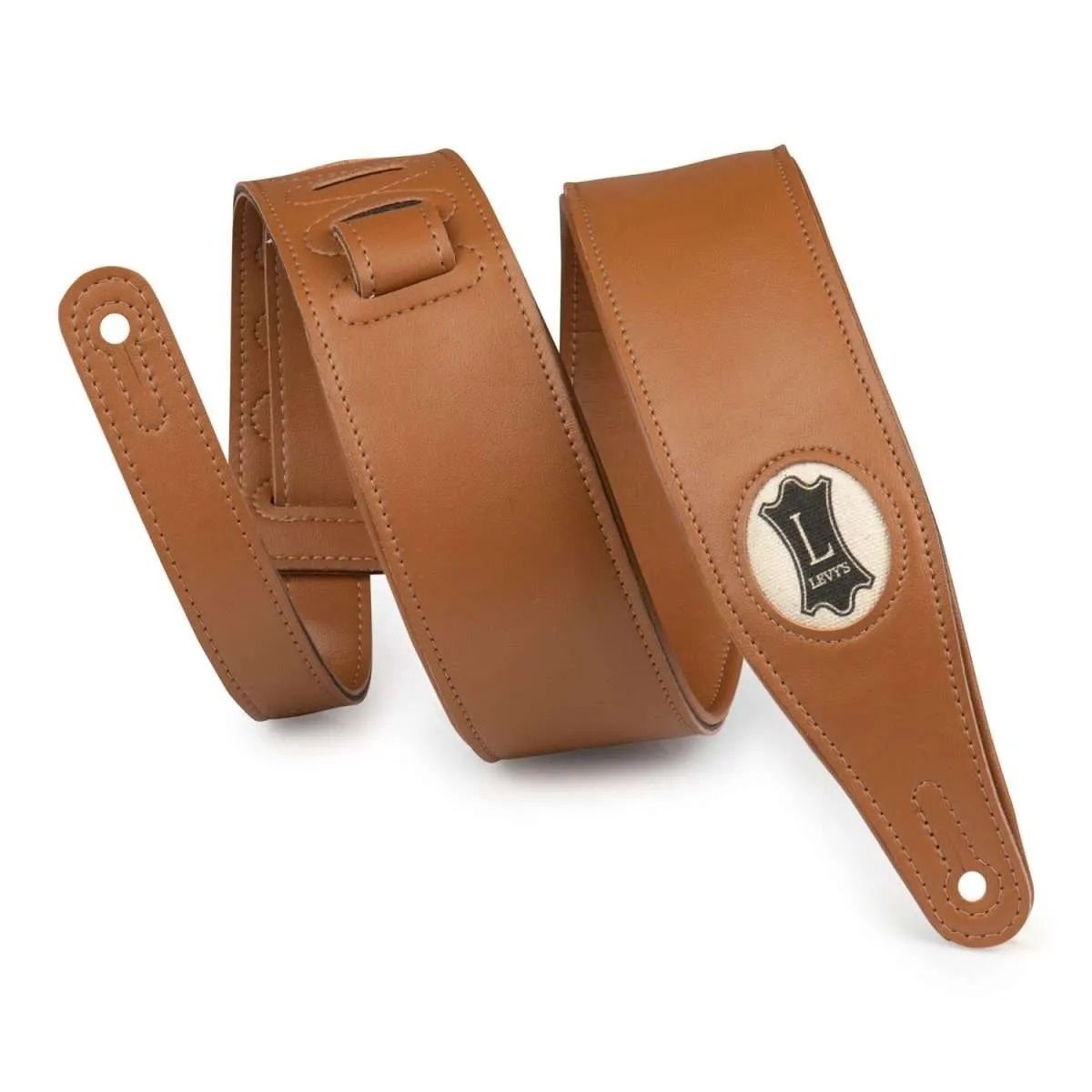 Levy&#39;s M17VGN-TAN 2.5&quot; Padded Vegan Leather - TAN