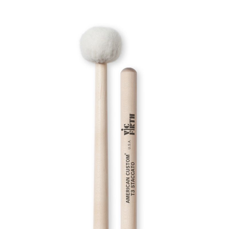 Vic Firth American Custom Timpani Mallets - T3 Staccato