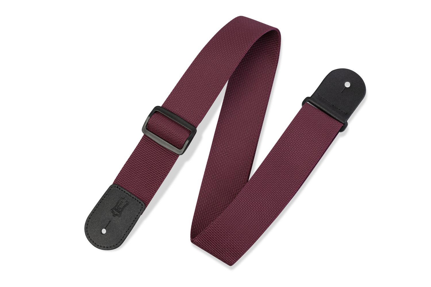 Levy&#39;s M8POLY-BRG 2&quot; Poly Strap w/Polyester Ends BURG