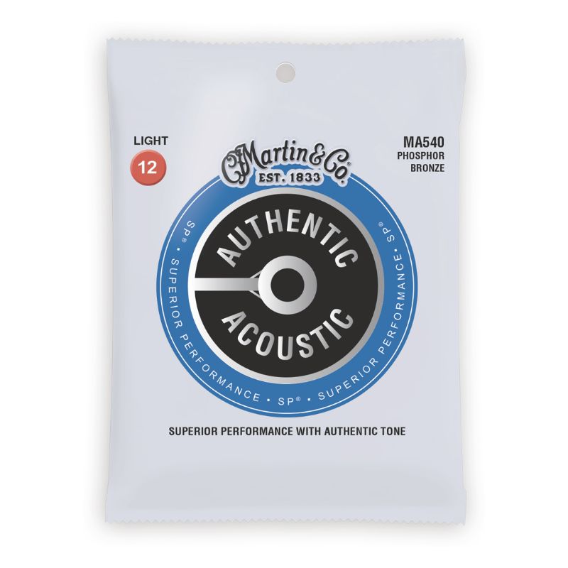 Martin MA540 SP Phosphor Bronze Acoustic Guitar Strings 12-54