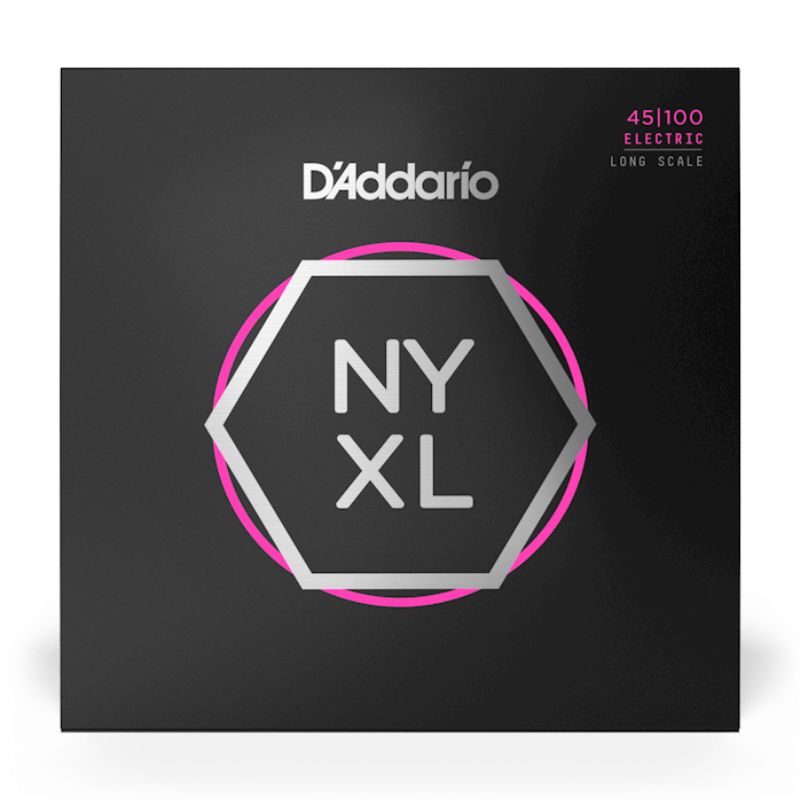 D&#39;Addario NYXL45100 Long Scale Bass Guitar Strings 45-100