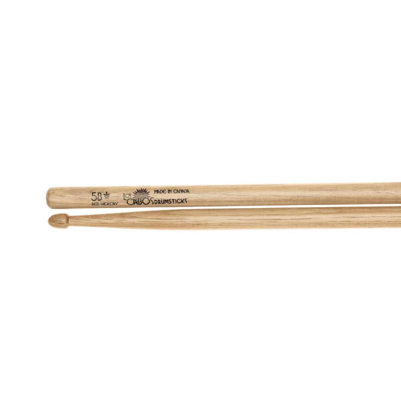 Los Cabos LCD5BRH 5B Red Hickory Drumsticks