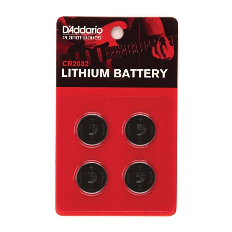 Planet Waves CR2032 Battery (4 Pack)