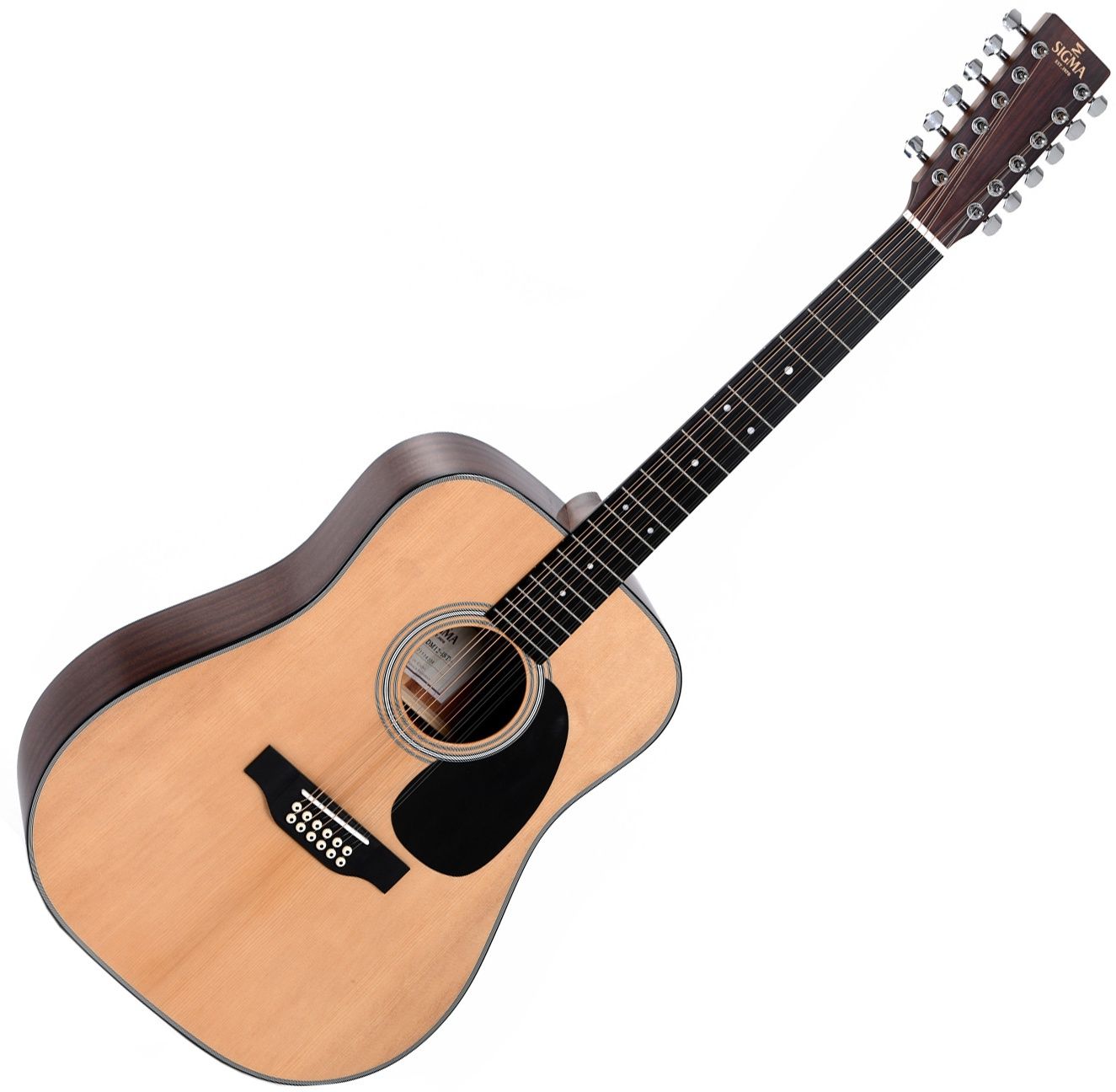 Sigma DM12-1 12-String Dreadnought Acoustic Guitar - Natural