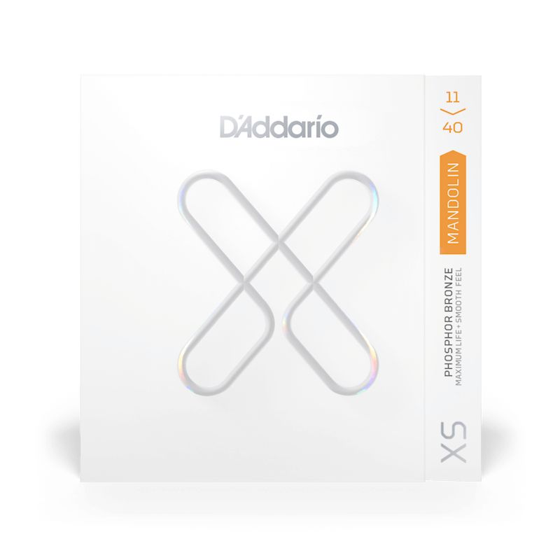 D&#39;Addario XSM1140 XS Coated Mandolin Phosphor Bronze Strings - 11-40