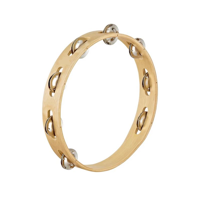 Mano Percussion 10&quot; Non Tunable Tambourine - Single Row
