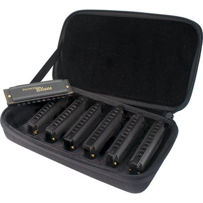 Hohner PBH7 7-Piece Piedmont Blues Harmonica Set