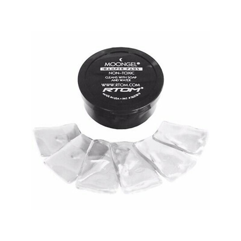 RTOM C-MG Moongel Damper Pads Clear (6 Pack)