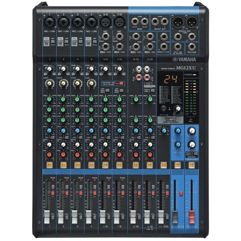 Yamaha MG12XU 12 Channel Mixer w/Effects &amp; USB