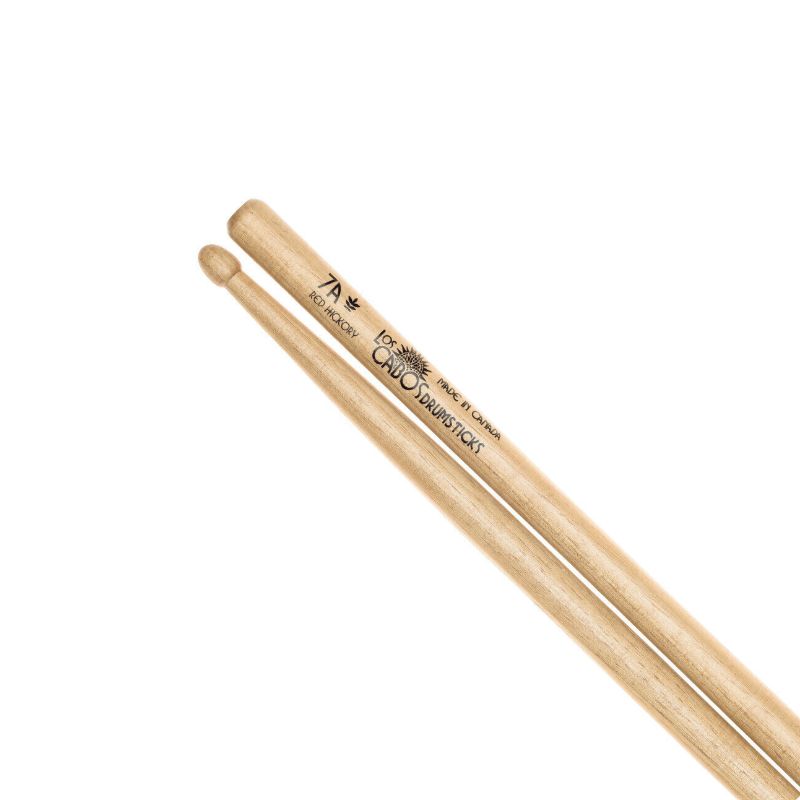 Los Cabos LCD7ARH 7A Red Hickory Drumsticks