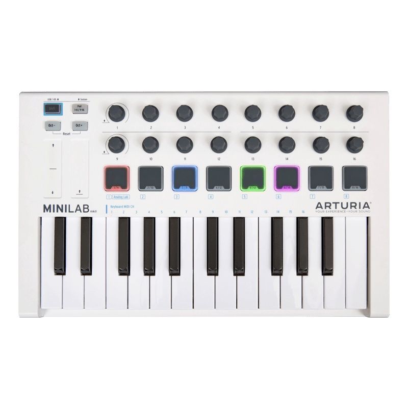 Arturia MiniLab MKII 25-Key Midi Controller