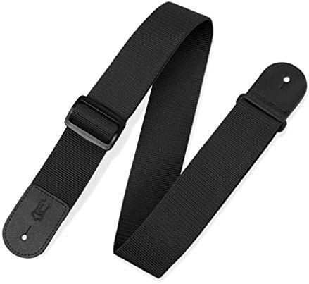 Levy&#39;s M8POLY-BLK 2&quot; Poly Strap w/Polyester Ends - BLACK