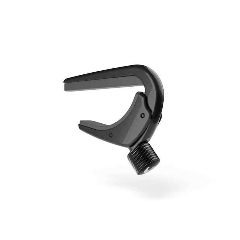 D&#39;Addario Adjustable Tension Ukulele Pro Capo - Black