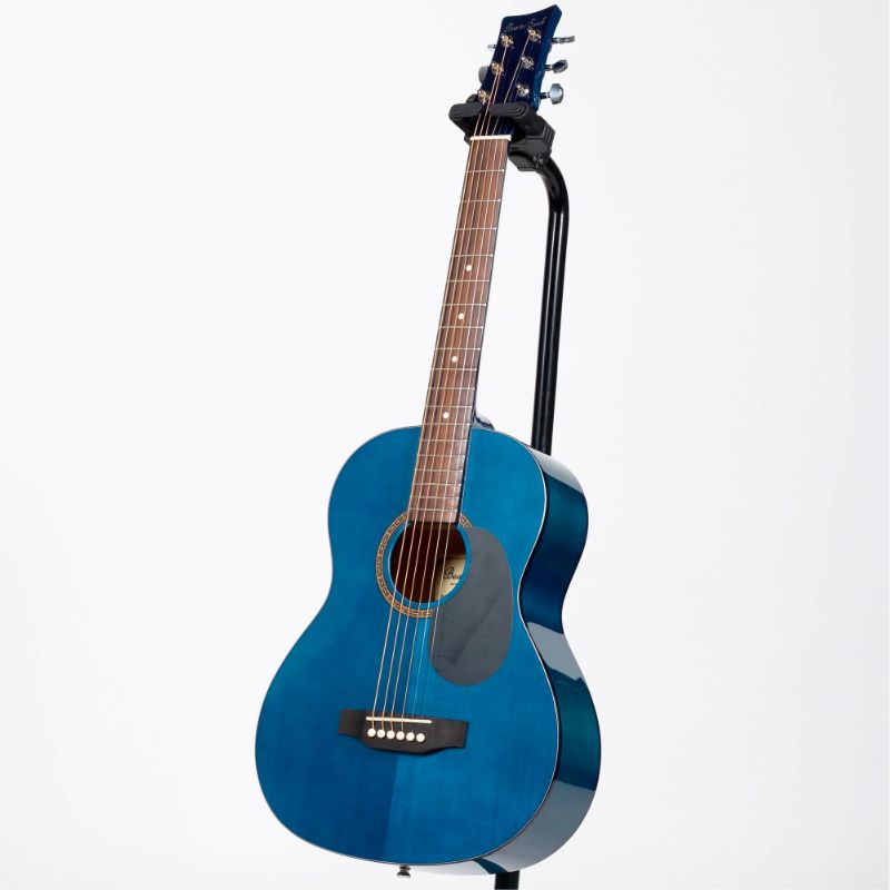 BeaverCreek BCTD401TB 1/2 Size Acoustic Guitar - Trans Blue
