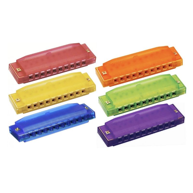 Hohner CCH48 Clearly Colorful Harmonica