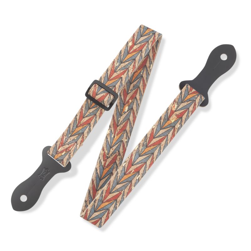 Levy&#39;s MX23ALL-002 1&quot; Ukulele / Mandolin Strap - Chevron