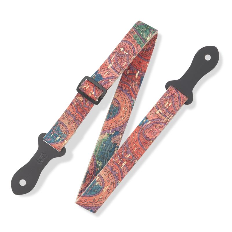 Levy&#39;s MX23ALL-004 1&quot; Ukulele / Mandolin Strap - Paisley